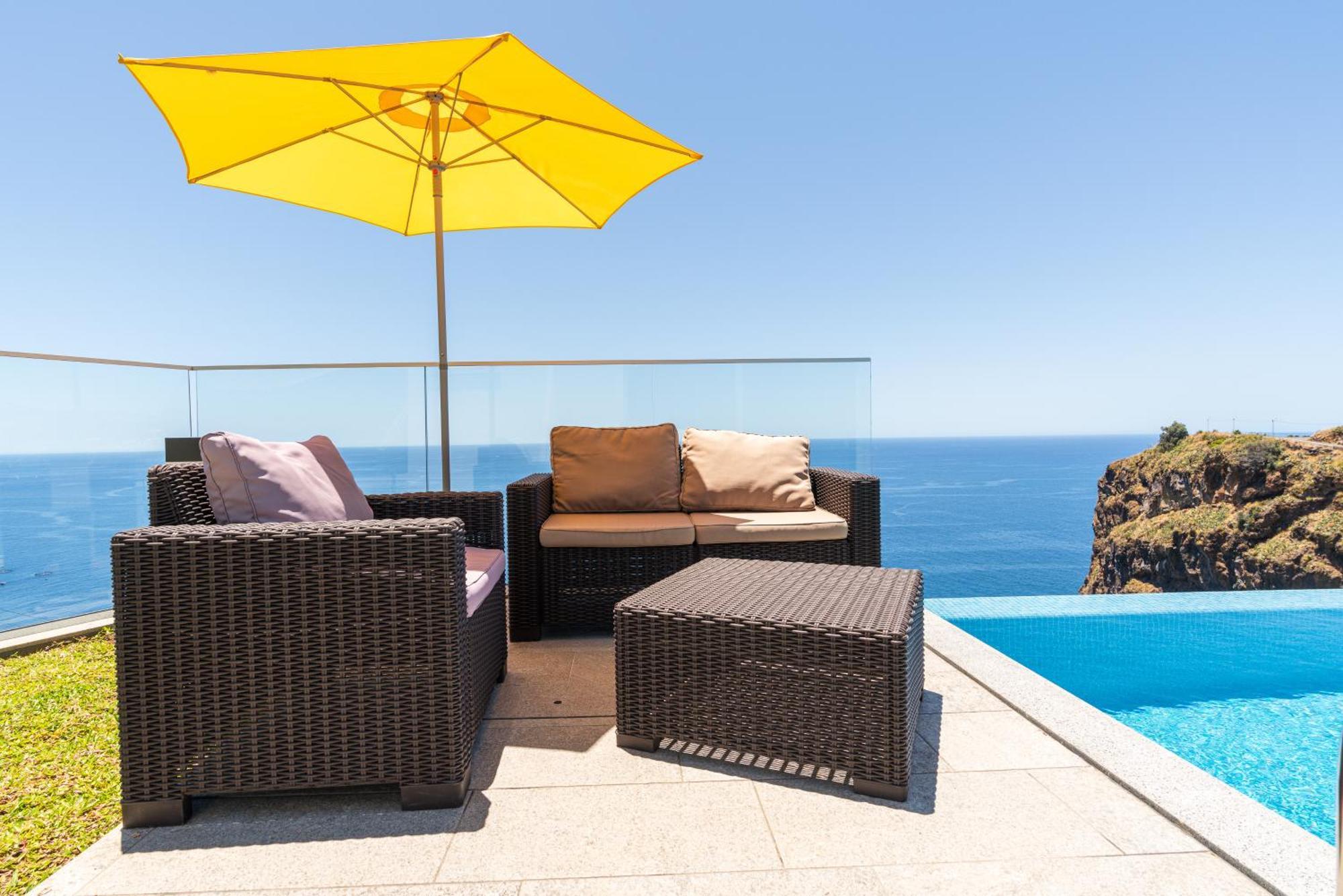 Villa Sonho Do Oceano Ribeira Brava Zimmer foto